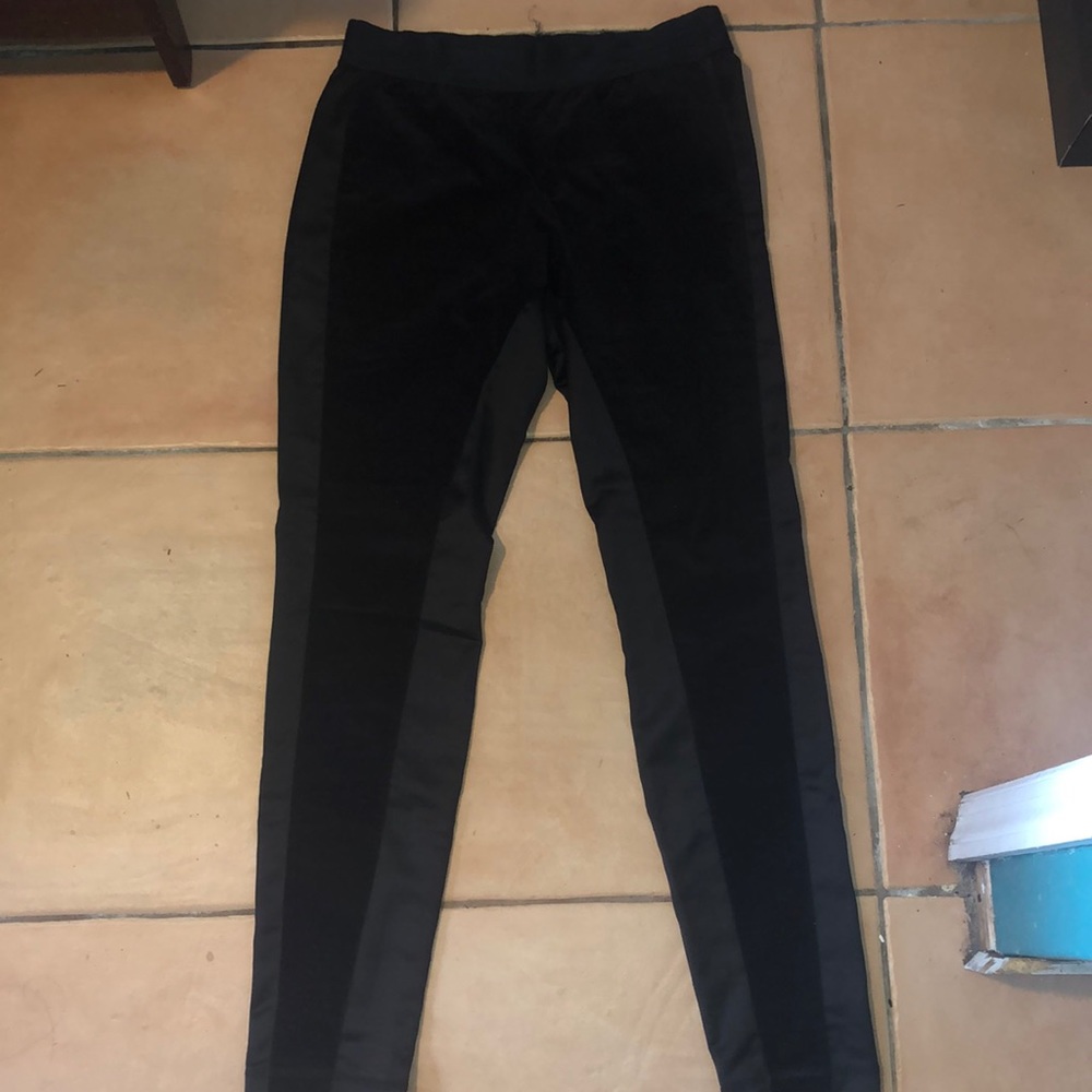 RACHEL Rachel Roy faux suede silk pants size 12